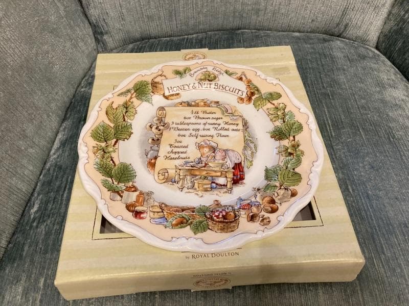 ブランブリーヘッジ ハニー ナッツ ビスケット レシピ プレート ブランベリー