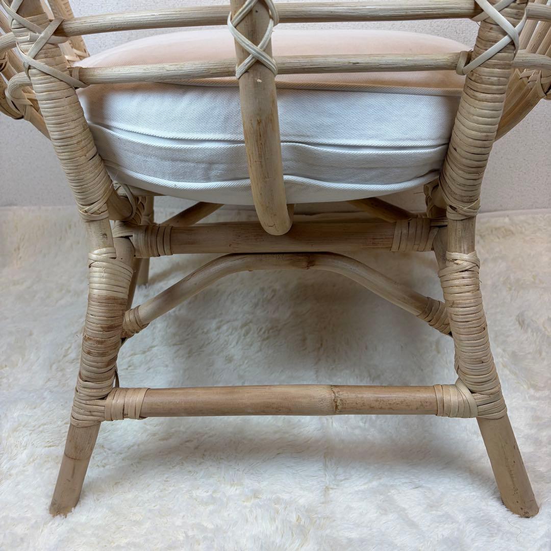 送料無料 IKEA BUSKBO ブスクボー ラタン パーソナルチェア 椅子 A