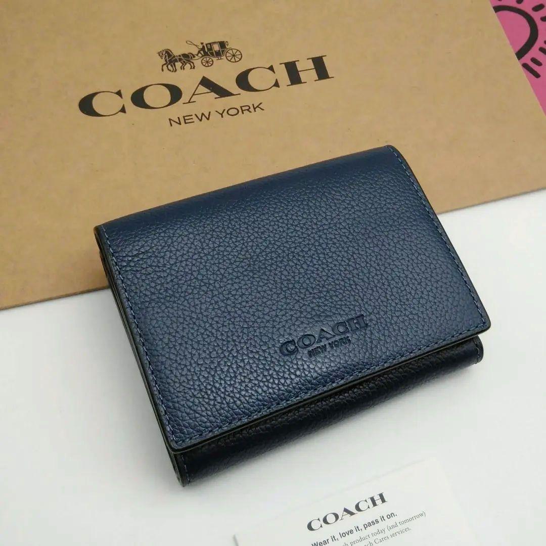 新作　本日特別価格　COACH　折り財布　メンズ