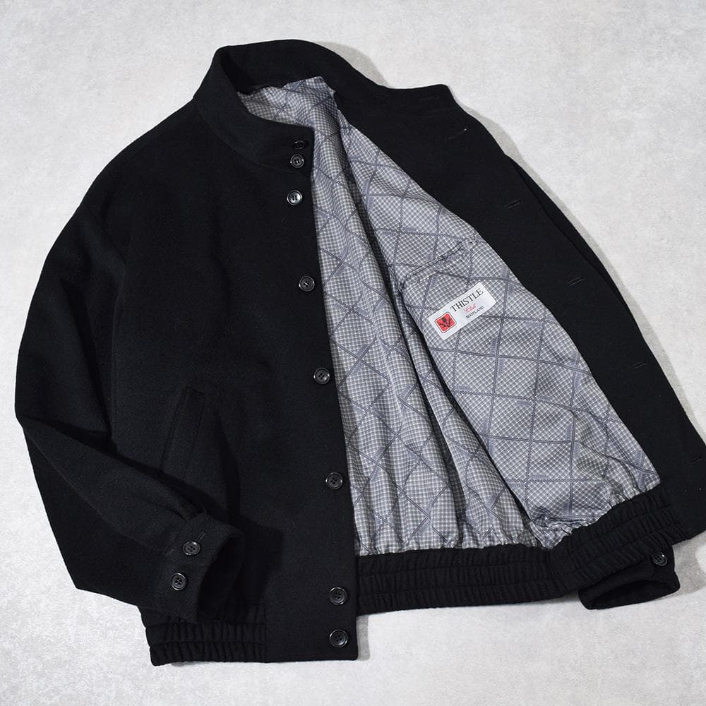 THISTLE SCOTLAND カシミヤ100％ ブルゾン スイングトップ