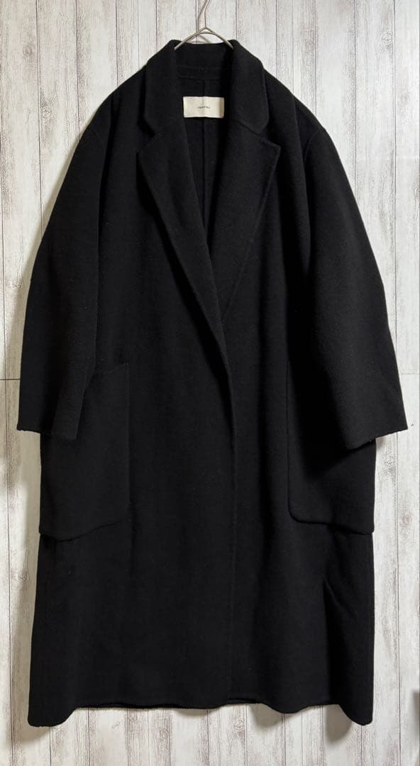 TODAYFUL Wool Over Coat ブラック 36