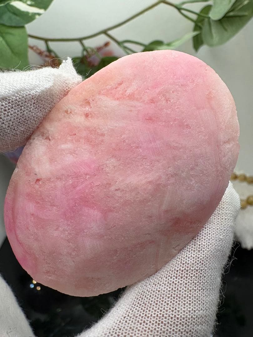 ピンクアラゴナイトパーム1点限りNo.669