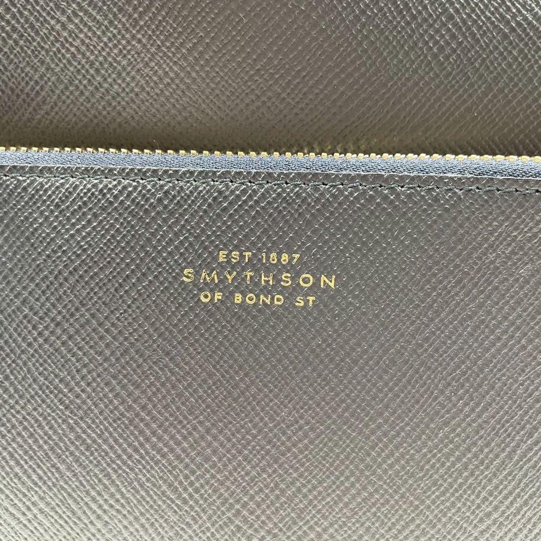 【極美品】Smuthon スマイソン トートバッグ ネイビー オールレザー 紺