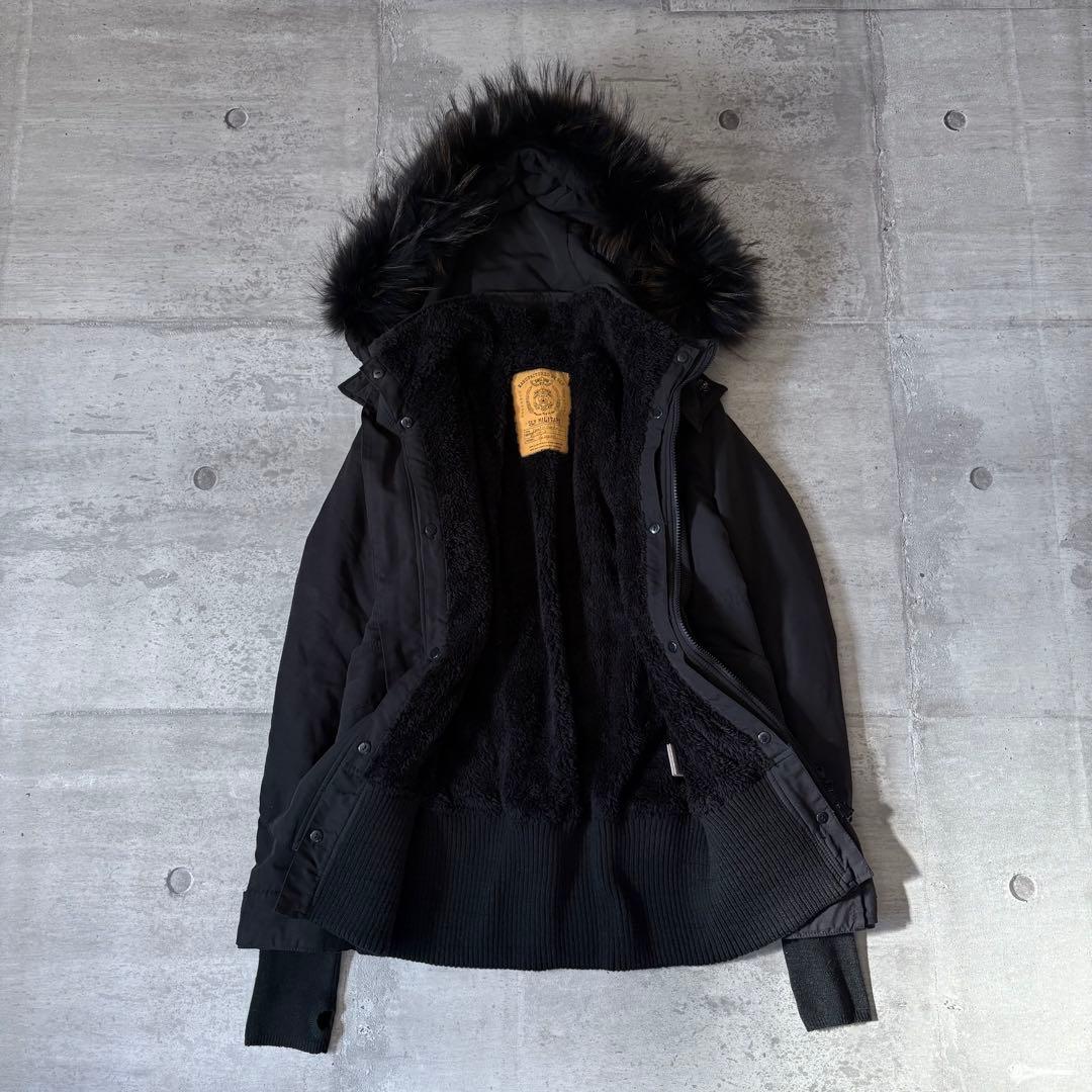 SLY 2way ファー付き バックルジャケット 平成ギャル ダークコア y2k