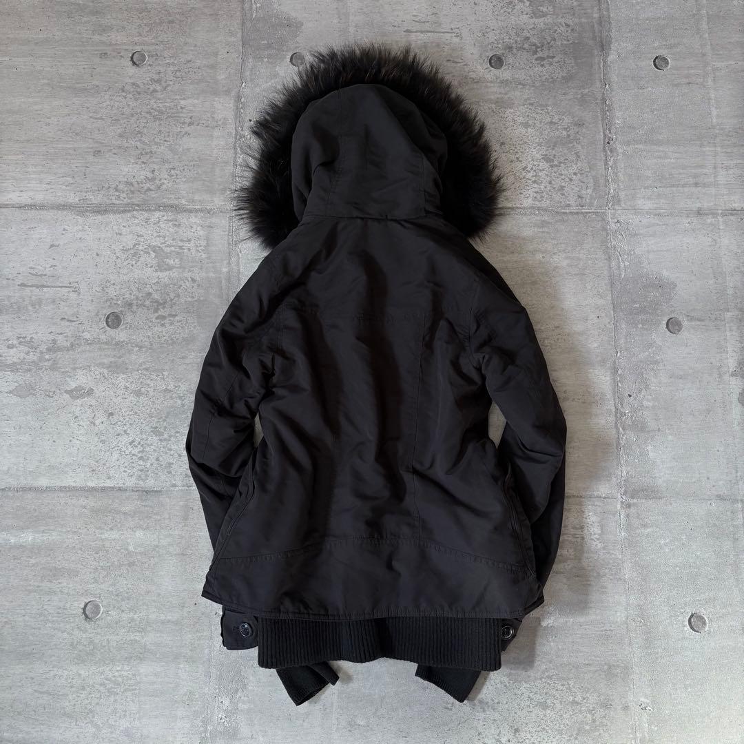 SLY 2way ファー付き バックルジャケット 平成ギャル ダークコア y2k