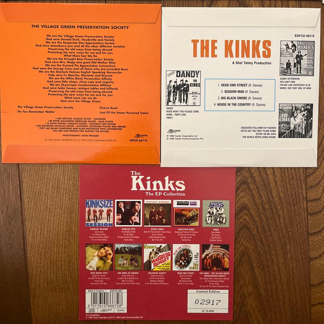 The Kinks TheEPコレクション CD10枚組BOX