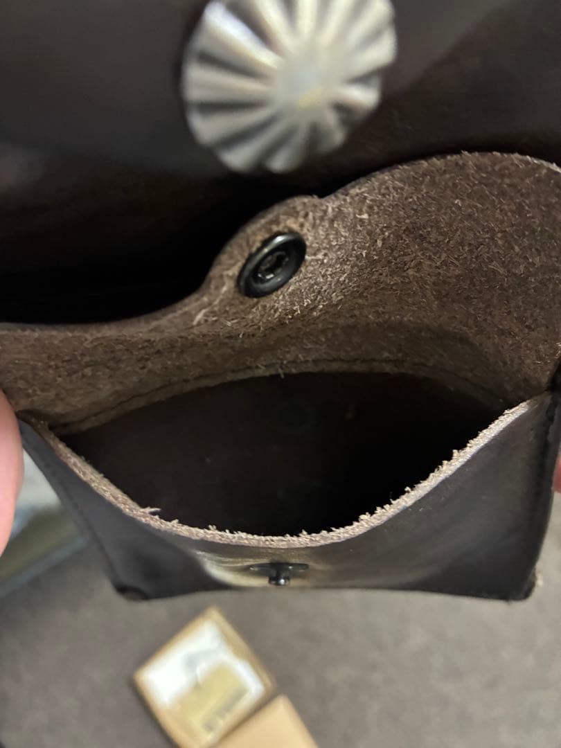 DOUBLE RL 二つ折り財布 ダークブラウン　RRL ダブルアールエル