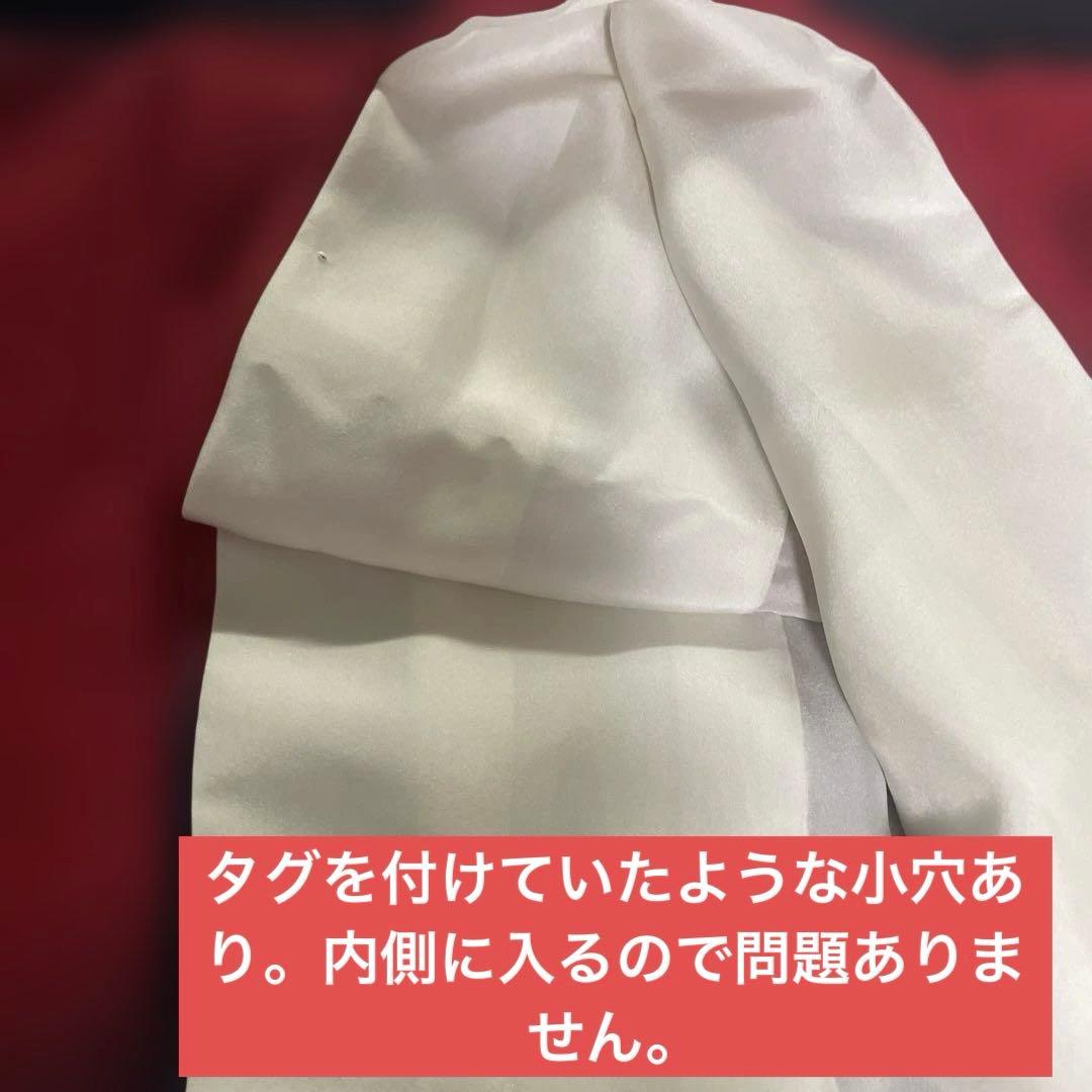 【ルークさま専用】振袖と半衿付き長襦袢セット　赤　黒　桜　金彩　トールサイズ美品