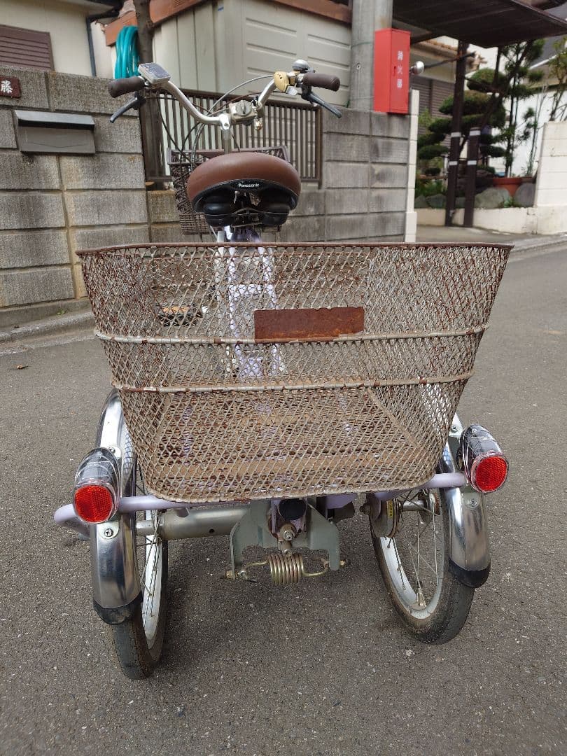 【配送不可　現地引取り限定】電動アシスト三輪車　パナソニック