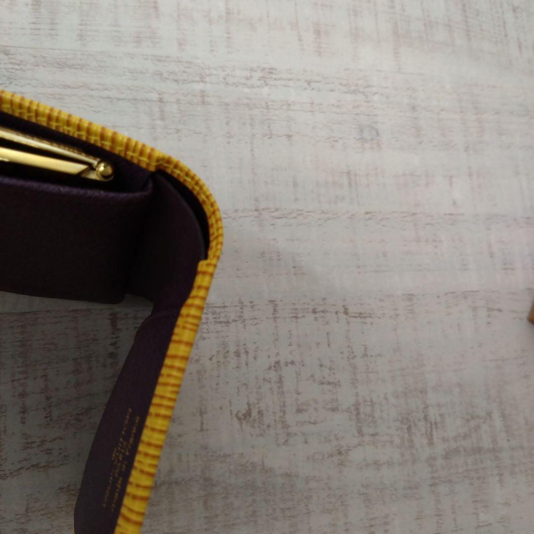 ルイヴィトン　エピ　2つ折り財布　　イエロー　黄色　ヴィエノワ ビエ