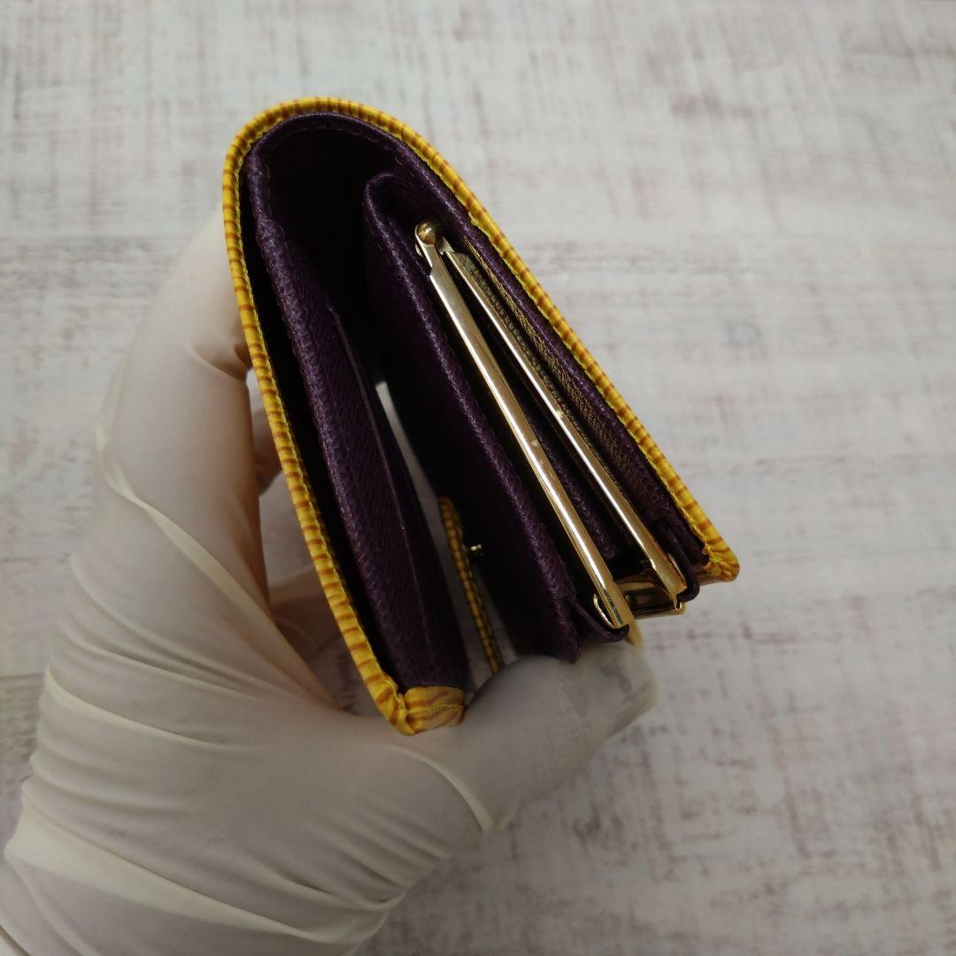 ルイヴィトン　エピ　2つ折り財布　　イエロー　黄色　ヴィエノワ ビエ