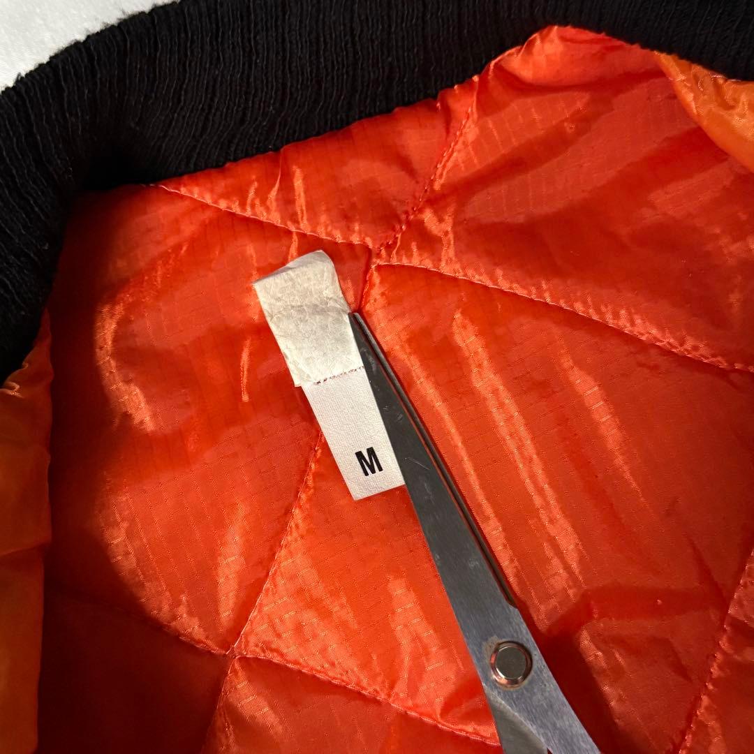 希少 80s vintage USA製 カモ柄 MA-1 ブルゾン 短丈