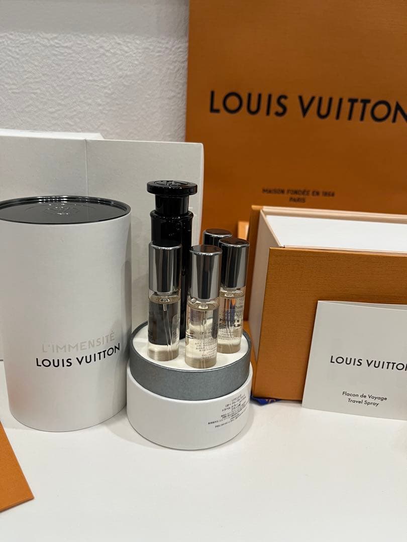 LOUIS VUITTON L'Immensité トラベルスプレー 4本セット