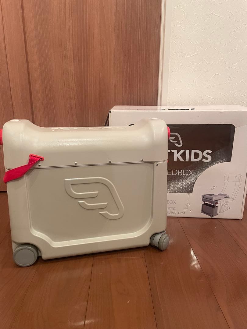 ⭐︎cana⭐︎JETKIDS BEDBOX ホワイト キャスター付き