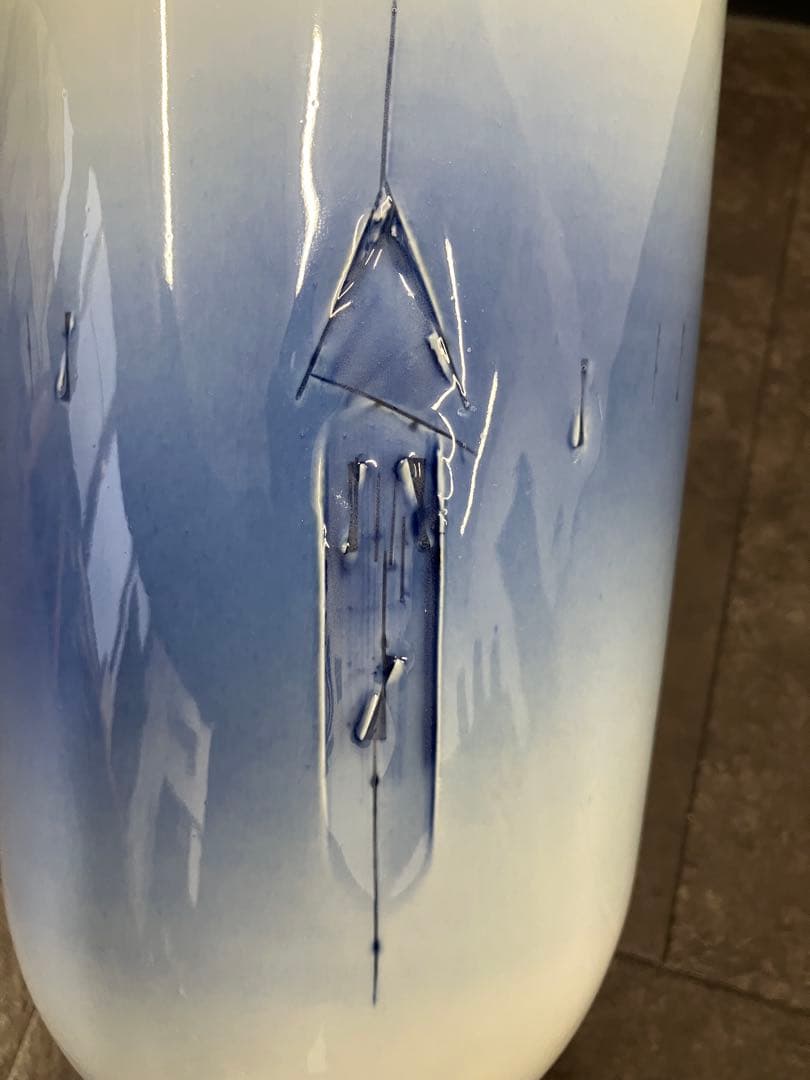 辻毅彦　『聖』花器　有田焼　花瓶　フラワーベース　インテリア小物　陶器