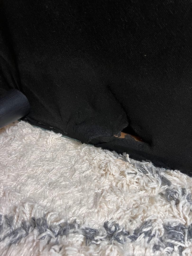 ニトリ　ソファ2人掛け　ターコイズブルー