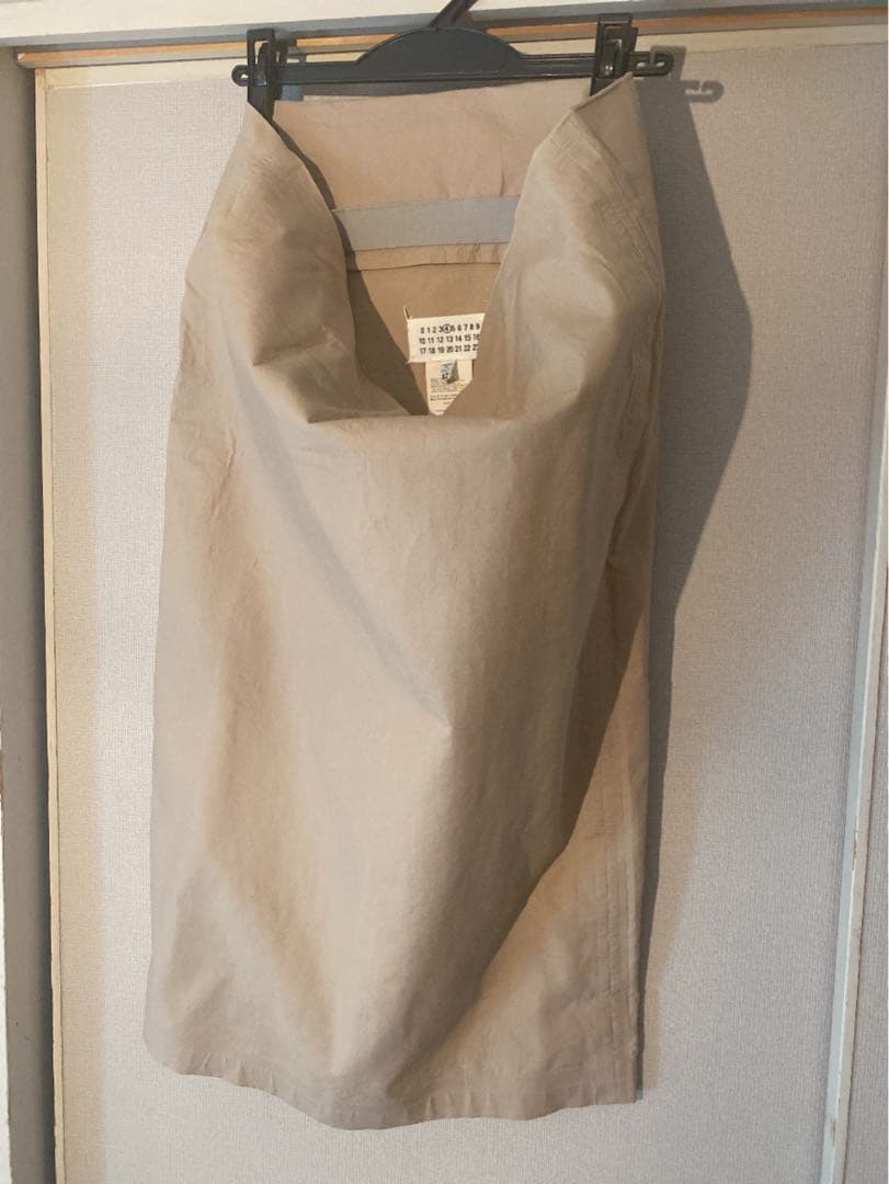 マルタンマルジェラ　ベージュ タイトスカート Mサイズ