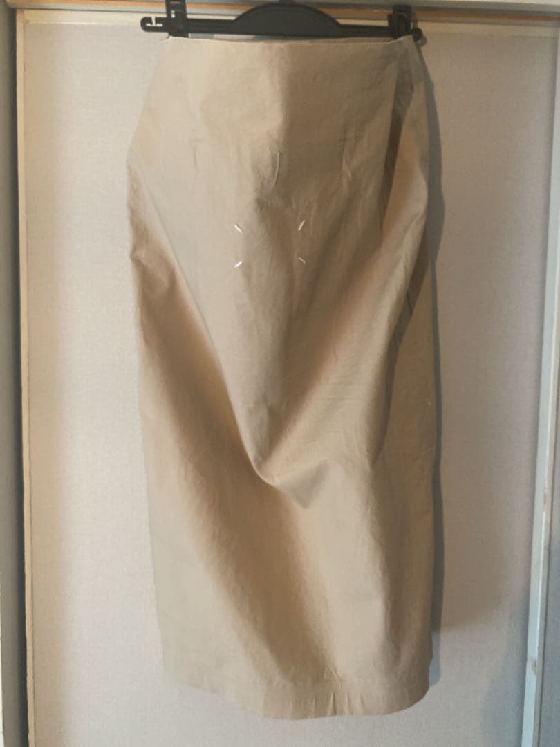 マルタンマルジェラ　ベージュ タイトスカート Mサイズ