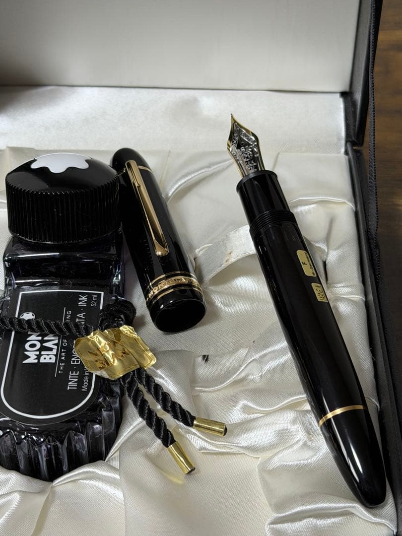 試筆のみ 149 西ドイツ製　18K バイカラー　2段エボナイト芯　F 万年筆