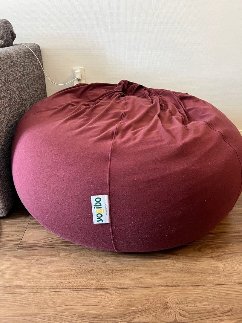 yogibo ビーズクッション バーガンディ Pod