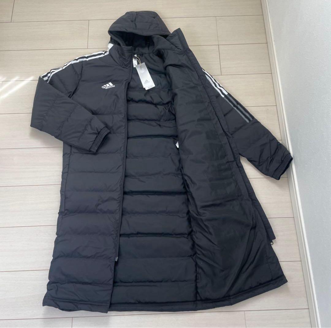新品 アディダス S サッカーダウンコート ベンチコート