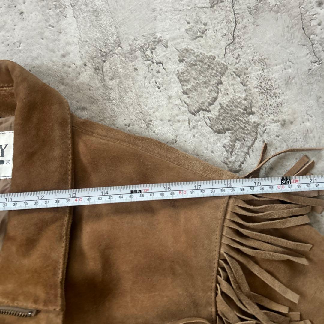 Vintage RED SKY スエードジャケット フリンジジャケット M