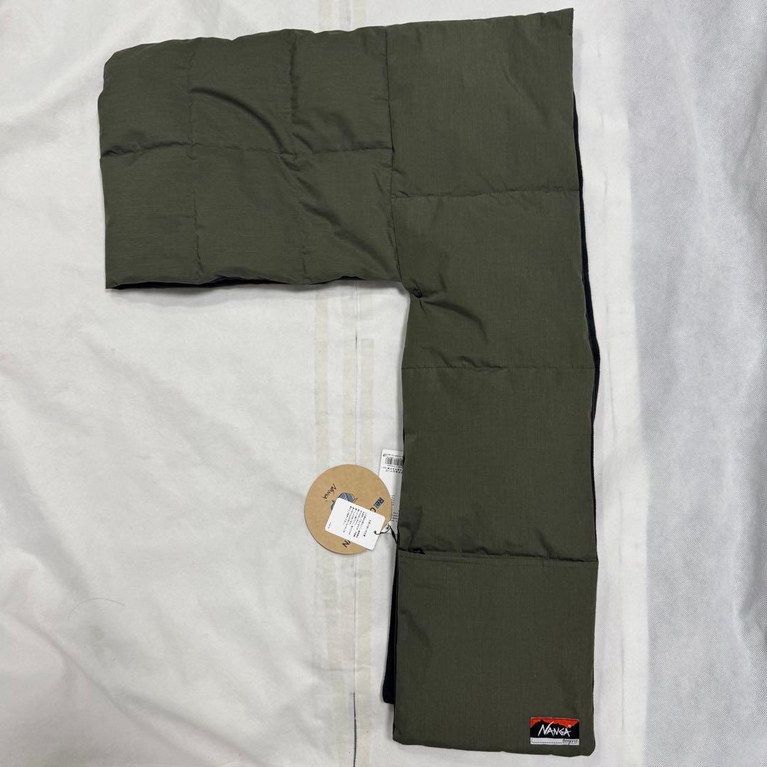 ナンガ × テンプラ 新品mヒノック ダウンマフラー NANGA 難燃 焚き火