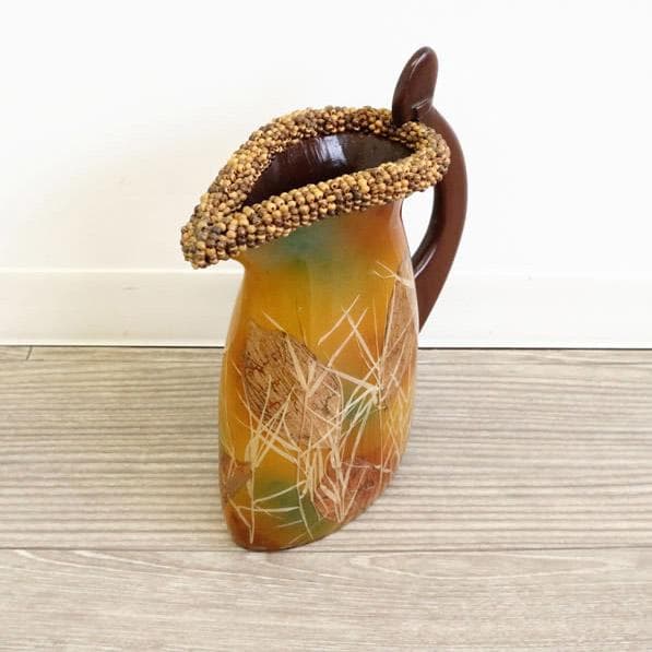 デザインフラワーベース 花瓶 置物 H25