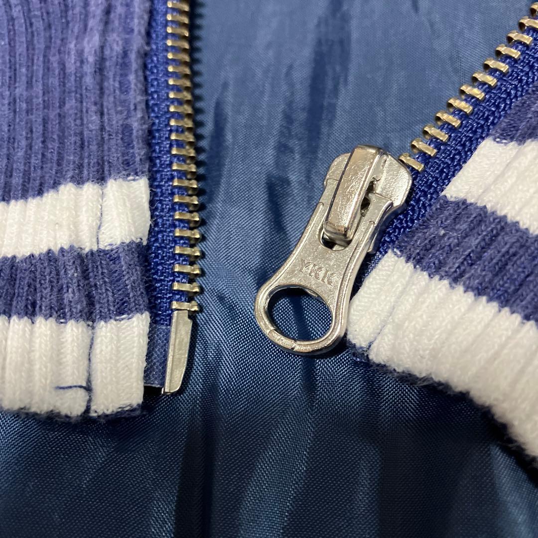 美品　ディズニー ムーラン ムーシュー ドラゴン 刺繍 ベロア スカジャン 　L