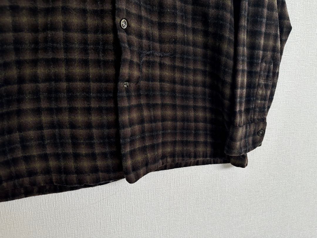 超スペシャル 60s ペンドルトン オンブレ チェック シャツ L ブラウン