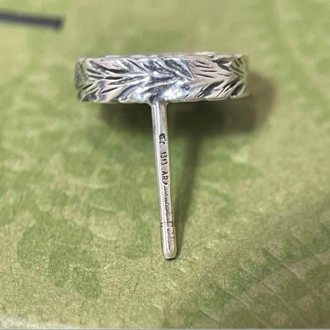 【極美品】グッチ　インターロッキングピアス片耳　アラベスク　メンズ/レディース