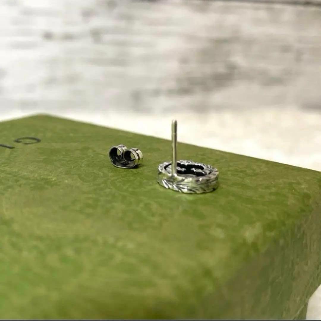 【極美品】グッチ　インターロッキングピアス片耳　アラベスク　メンズ/レディース