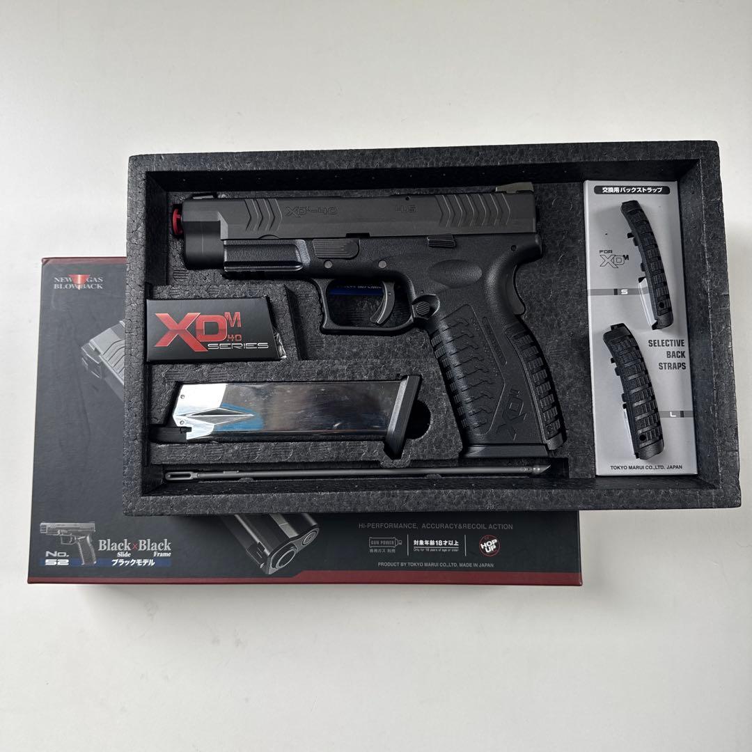 東京マルイ　XD-M.40 ガスガン ブラック マガジン付き ガスブローバック