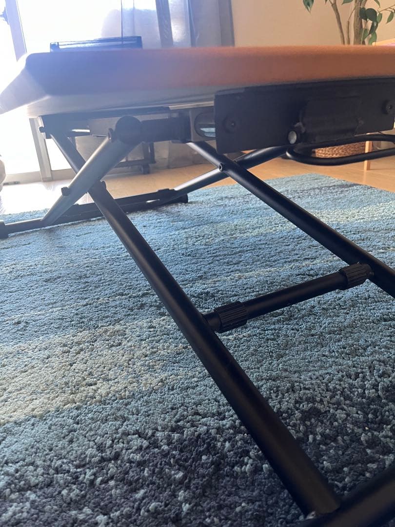 リフティングテーブル ロジカ RLT-4516 (ナチュラル)昇降テーブル