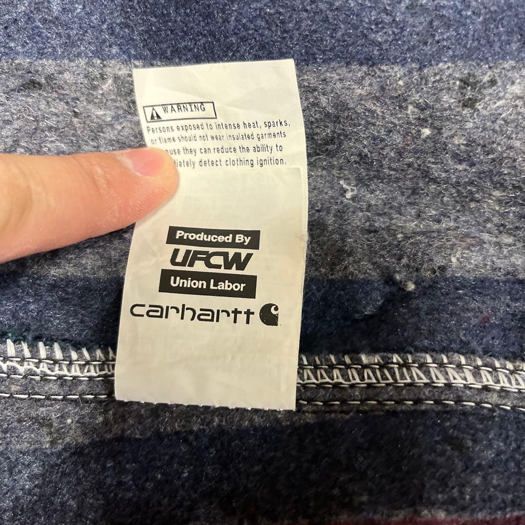 美品　S Carhartt カーハート　デトロイトジャケット　USA J001