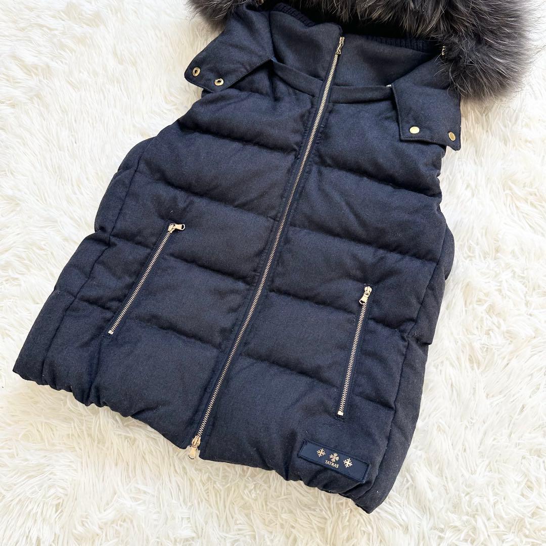 れおな タトラス LUSERA ルセラ ダウンベスト ネイビー01 S