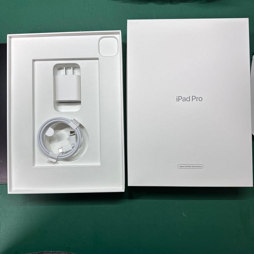 m2　iPad Pro シルバー 11インチ　プロペンシル付き充電器付き