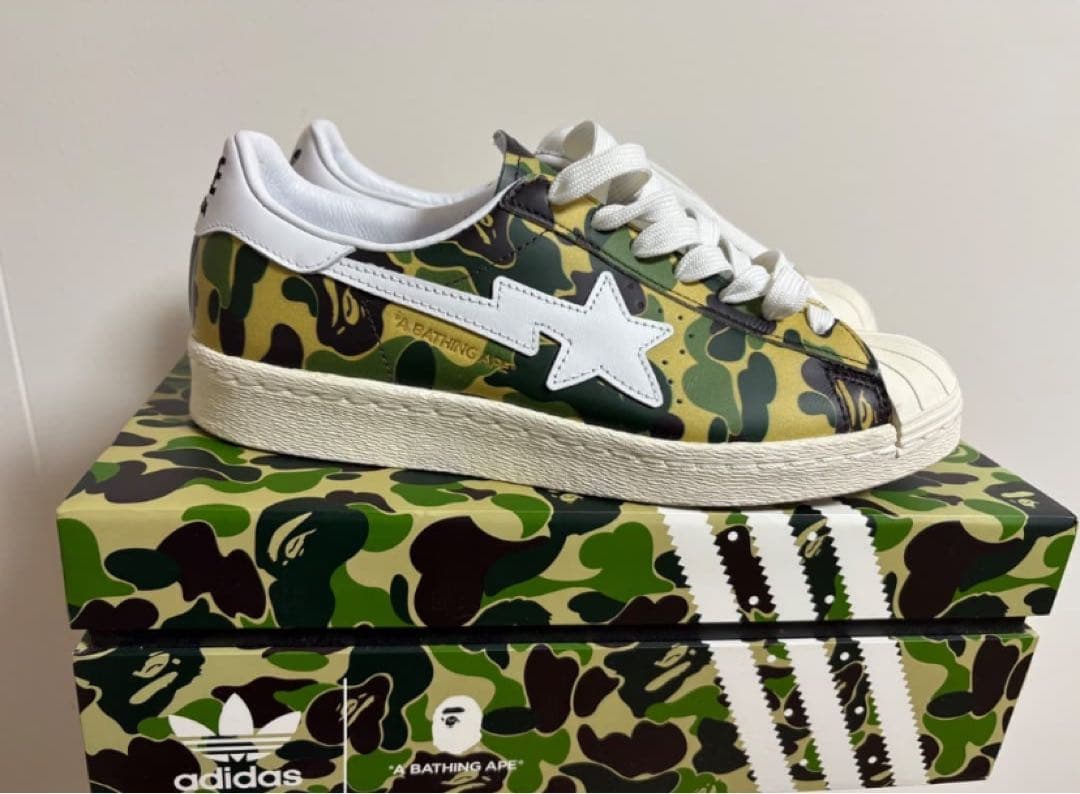 靴 BAPE Superstar 80's