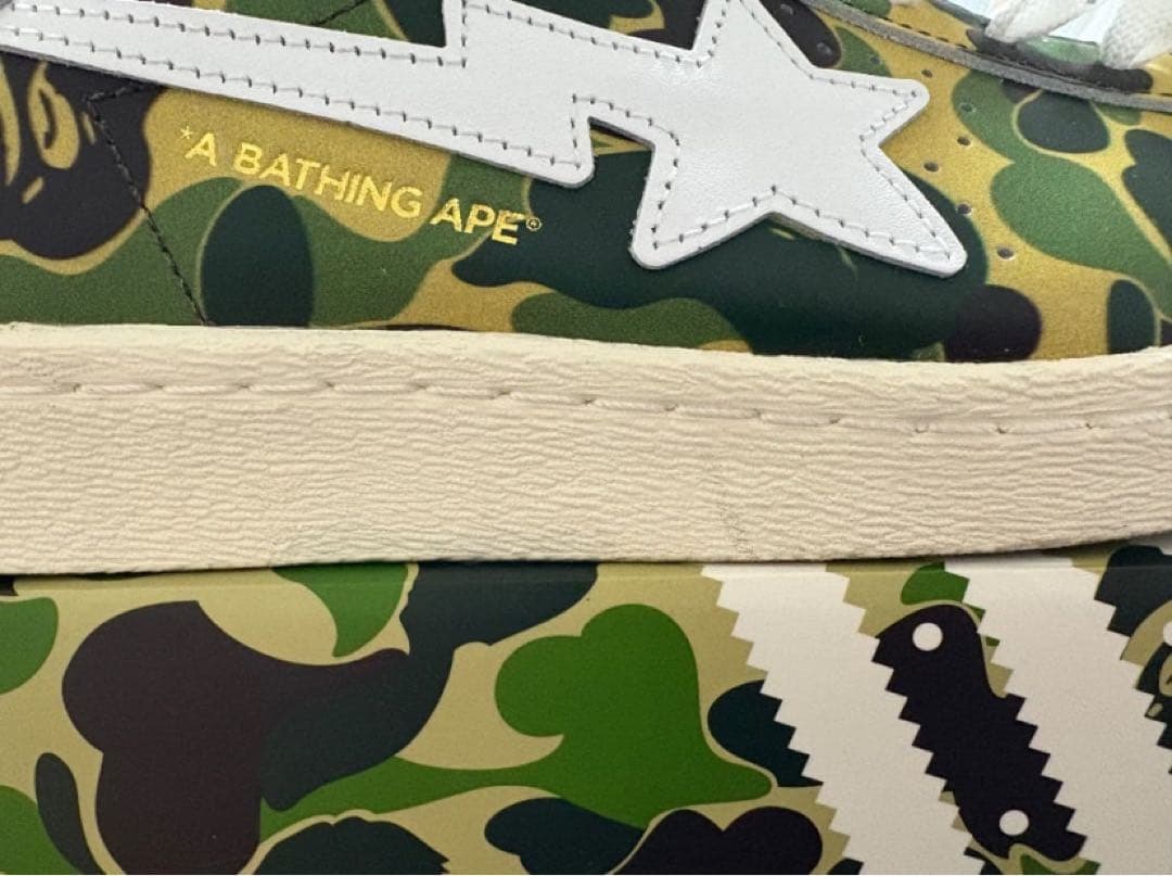 靴 BAPE Superstar 80's