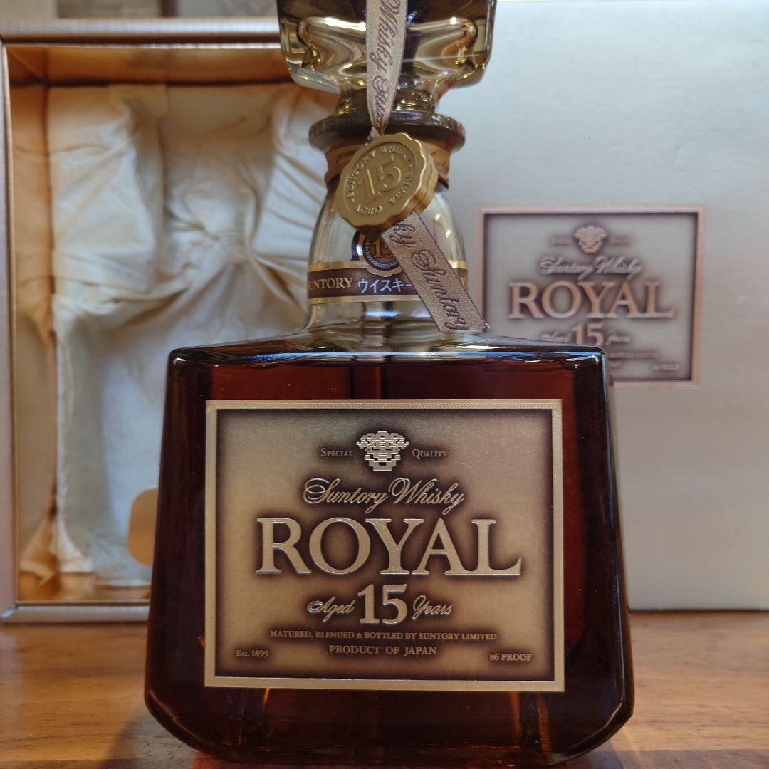 サントリー ロイヤルウイスキー 15年 750ml ゴールドラベル