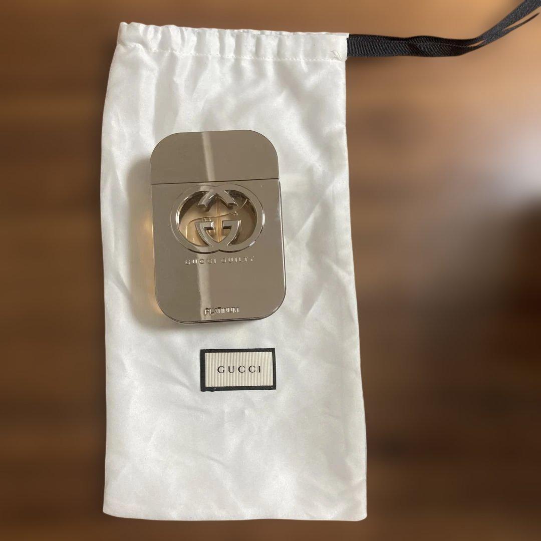 GUCCI GUILTY PLATINUM 75ml 香水 専用袋付き