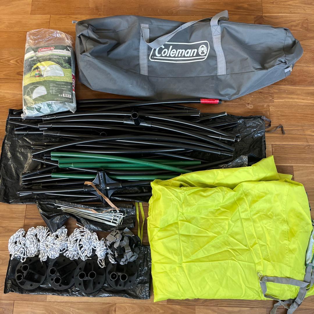 せ*な様 コールマン パーティーシェード 300 ライムグリーン サイドウォール