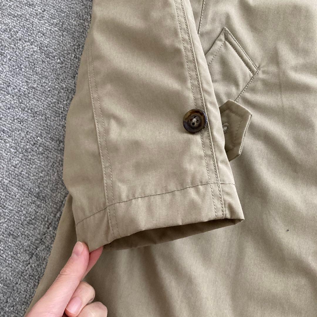【ほぼ新品】Sサイズ パープルレーベル ステンカラーコート ナナミカ