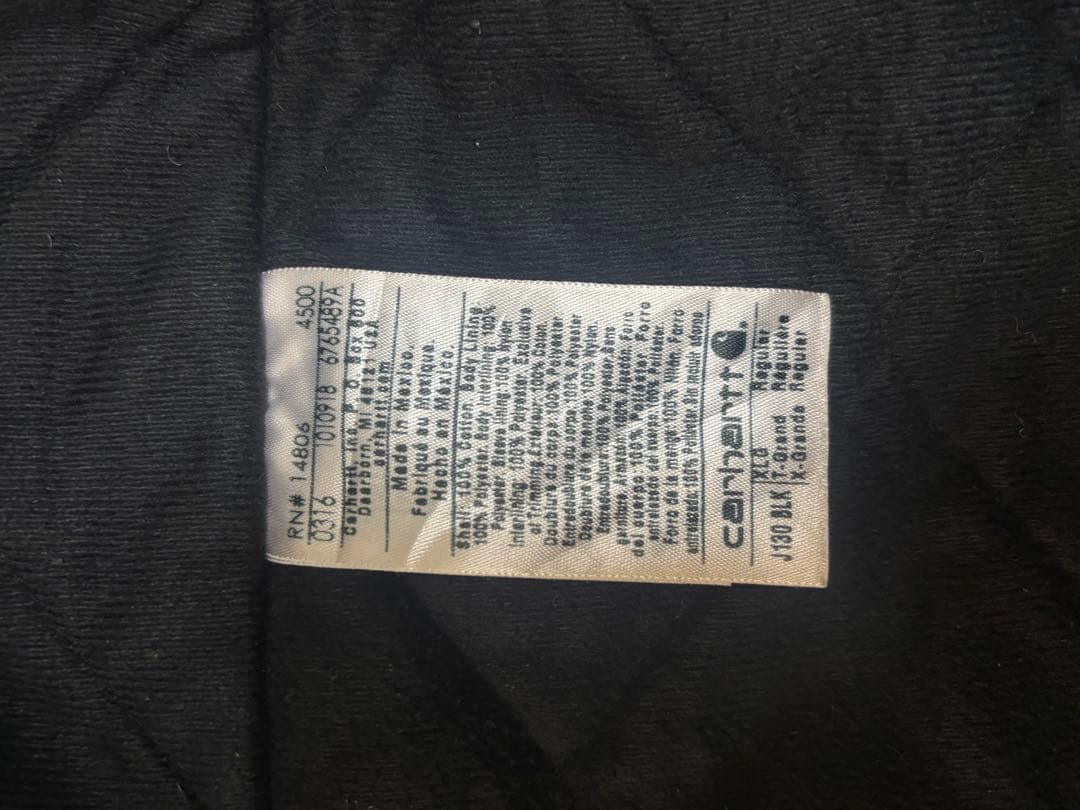Carhartt カーハート アクティブジャケット XL フェード ダークグレー