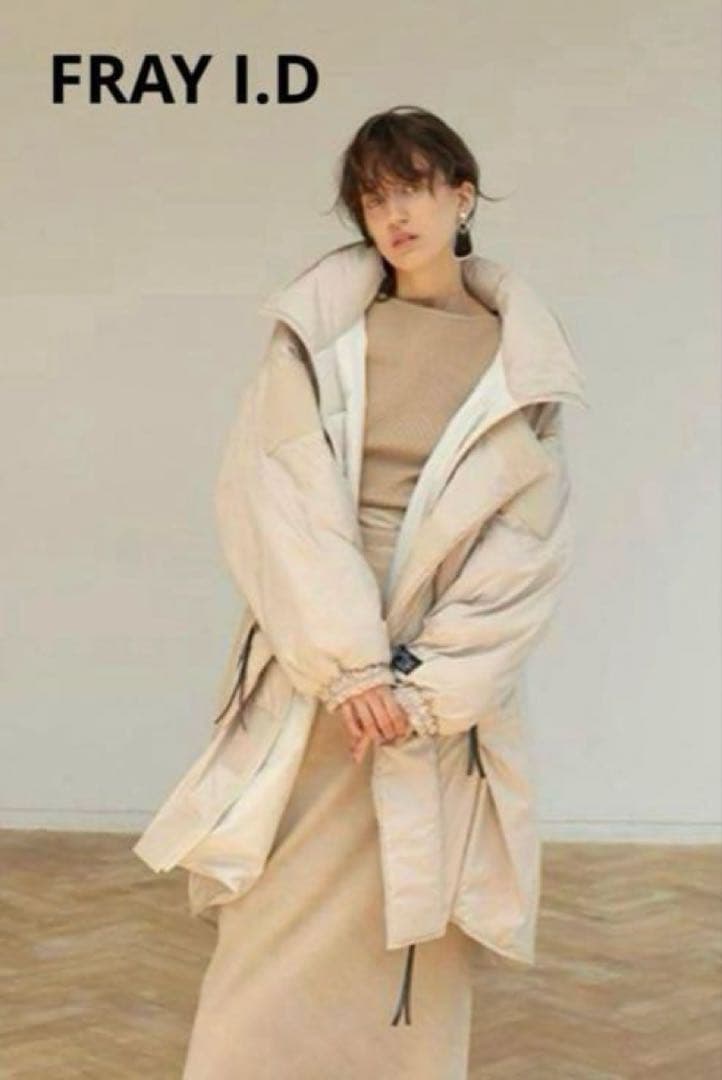 FRAY I.D モンスターパーカーコートPiena 2wayフード