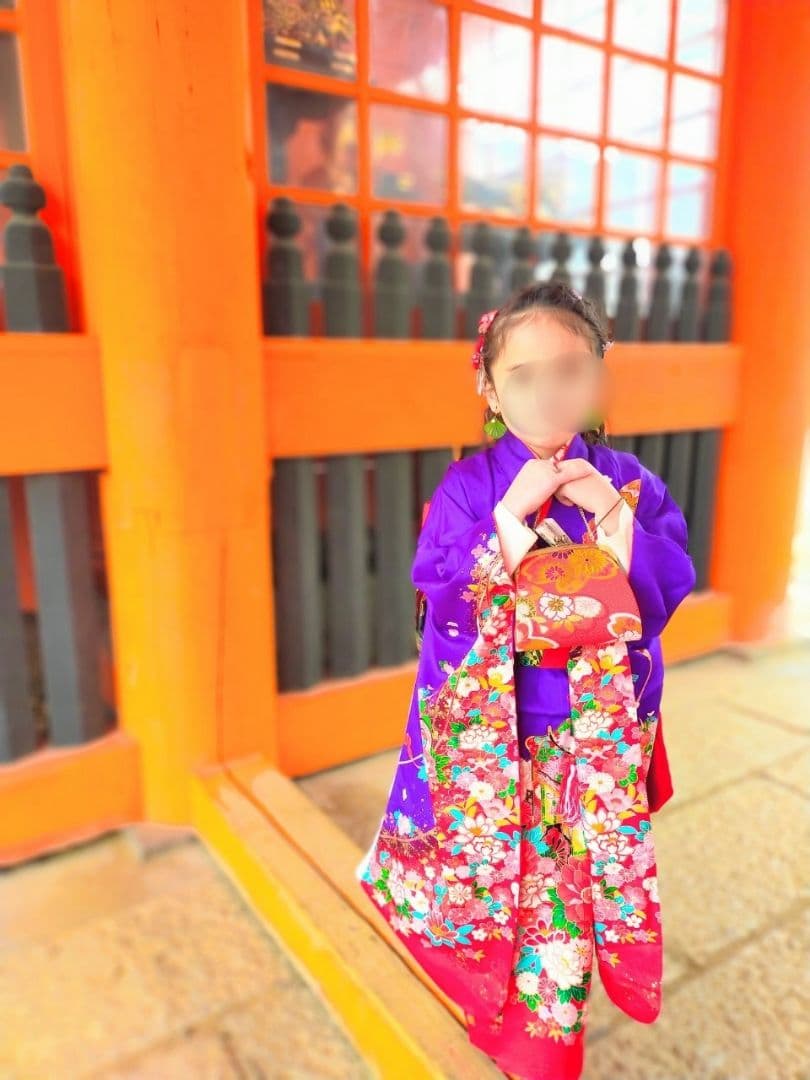 7歳七五三着物&帯小物セット