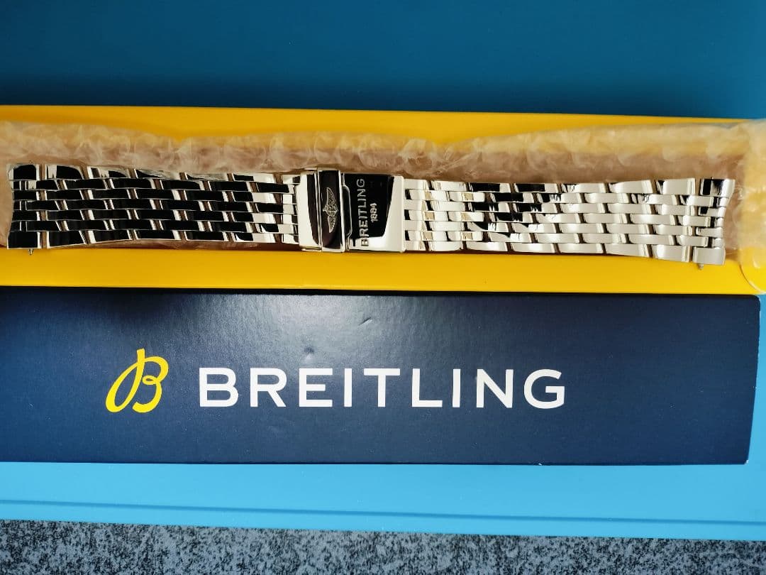 の*2様 正規品　BREITLING　ナビタイマー ブレスレット　フルコマ未使用