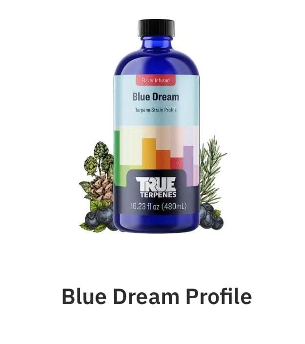 TRUE テルペン 香料 CBD CBN CBG 10ml ブルードリーム