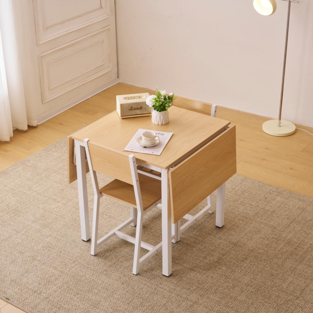 【ナチュラル】ダイニングセット3点ダイニング3点セット2人掛け無垢材食卓 パイン