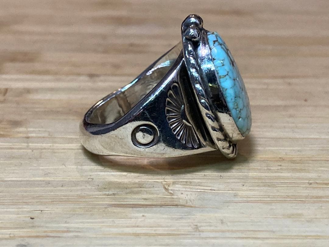 navajo TG 19号 sterling silver ターコイズリング